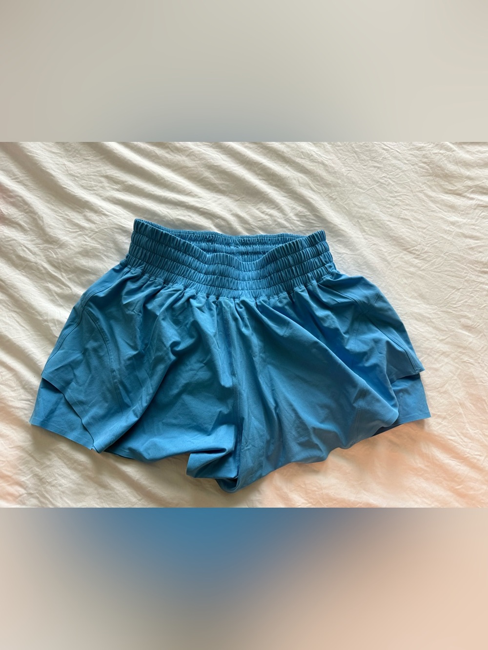 lululemon athletica shake it out high rise running shorts